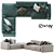  Contemporary Modular MARECHIARO Sofa 3D model small image 5