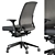 Modern Office Chair Set 19 3D model small image 5