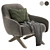 Marlon Armchair: Stylish Comfort Choice 3D model small image 2