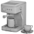 Stylish Espresso Maker, 3-in-1 3D model small image 7