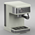 Stylish Espresso Maker, 3-in-1 3D model small image 11