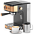 Stylish Espresso Maker, 3-in-1 3D model small image 12