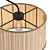 Rattan Wall Sconce by Safavieh 3D model small image 3