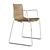 Modern Arper CATIFA 46 Chair 3D model small image 5