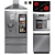 LG Kitchen Appliances Collection 3D model small image 1