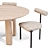 Liu Jo Caillou Dining Set 3D model small image 3