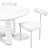 Liu Jo Caillou Dining Set 3D model small image 5