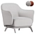Modern Armchair Poliform Kaori Collection 3D model small image 4