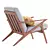 Mid-Century Cavett Tufted Chair 3D model small image 5
