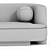 Sleek POP Sofa Design 3D model small image 3