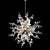 Eclipsia Murano Glass Chandelier 3D model small image 2