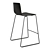 Arper Aava Sled Chair Set 3D model small image 3