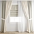 Polygonal Model Curtain 627 3D model small image 1