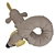  Cozy Long Dog Pillow 3D model small image 3