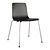 Sleek contemporary AAVA dining chair 3D model small image 2