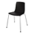 Sleek contemporary AAVA dining chair 3D model small image 6