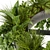 Volume 380 Hanging Pothos Plant 3D model small image 5