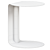 Minimalist Costa Coffee Table in Matte White 3D model small image 2