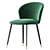 Modern Designer Dining Chair Volante 3D model small image 2