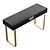 Luxury Lacquered Glinda Console Table 3D model small image 5