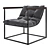 Stylish Loftovik Armchair - 70x70x70cm 3D model small image 1