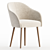 Modern Lili Dining Chair 3D model small image 2