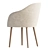 Modern Lili Dining Chair 3D model small image 3