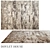 Luxury Wool Silk Blend Carpet 3D model small image 1