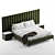 Elegant Michelangelo Bed Frame 3D model small image 9