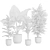 Exotic Indoor Plants Pack 26 3D model small image 3