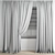 Detailed Curtain Model 3D Archive 3D model small image 3