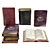 Vintage Book Models Set 3D model small image 1