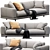 Modern Italian Sofa 3D Model 3D model small image 1