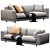 Modern Italian Sofa 3D Model 3D model small image 6