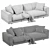 Modern Italian Sofa 3D Model 3D model small image 7