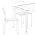 Minimalist Furniture Set by Timeandstyle 3D model small image 6