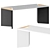 Minimalist Y-TABLE by Furniture 3D model small image 1