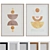 Modern Abstract Picture Frame Set 3D model small image 1