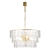 Glace Glass Hanging Chandelier 3D model small image 1