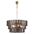 Glace Glass Hanging Chandelier 3D model small image 2
