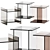 Minimalist E15 Glass Coffee Table 3D model small image 1