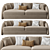 Elegant Cruz Sofa Design 3D model small image 2