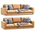 Modern Modular Reversi Sofa Design 3D model small image 1