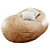 Teen Leather Bean Bag Lounge 3D model small image 3