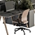 Office Furniture Set 347 3D model small image 3