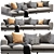  Sleek Nevyll Chaise Lounge 3D model small image 1
