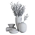 Modern Decorative Set SK3 3D model small image 4