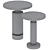 Sleek Berlin Side Table 3D model small image 5