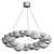 Modern Oddly Designed Chandelier 3D model small image 3