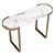Fabio Console Table: Art Deco-Inspired 3D model small image 4